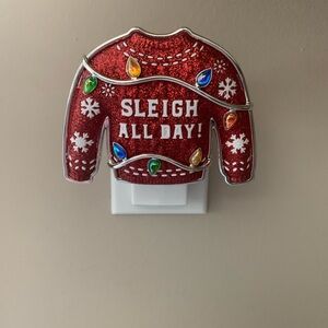 Bath and Body Works Christmas Sweater, Sleigh All Day Wallflower